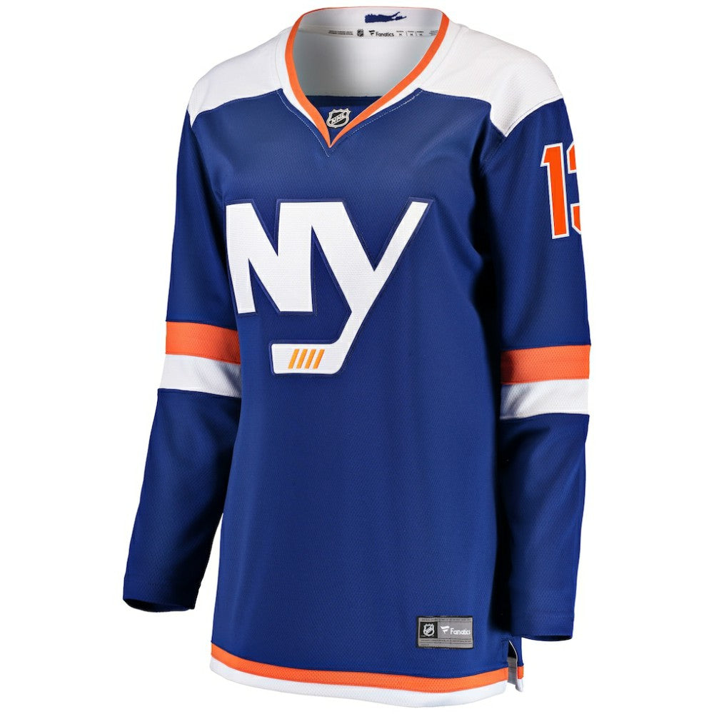 Mathew Barzal New York Islanders Fanatics Women's Alternate Breakaway Jersey - Blue - NHL 3253548