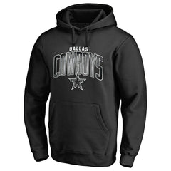Dallas Cowboys Arch Smoke Pullover Hoodie Black