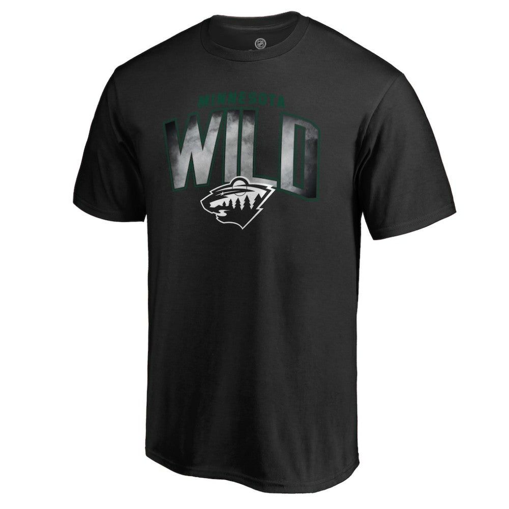 Minnesota Wild Arch Smoke T-Shirt - Black - NHL 3255495