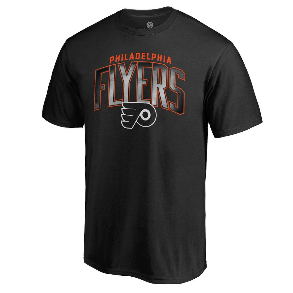 Philadelphia Flyers Arch Smoke T-Shirt - Black - NHL 3255502