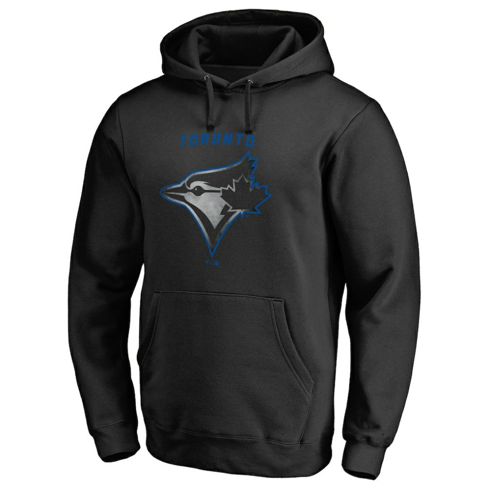 Toronto Blue Jays Arch Smoke Pullover Hoodie - Black - MLB on Sale
