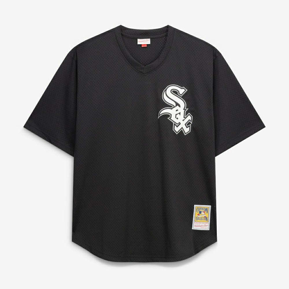 Bo Jackson Chicago White Sox Mitchell & Ness Cooperstown Collection Big & Tall Mesh Batting Practice Jersey - Black - Mitchell & Ness Discount