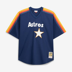 Nolan Ryan Houston Astros Mitchell & Ness Cooperstown Collection Big & Tall Mesh Batting Practice Jersey - Navy - Mitchell & Ness Discount