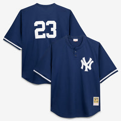 Don Mattingly New York Yankees Mitchell & Ness Cooperstown Collection Big & Tall Mesh Batting Practice Jersey - Navy - Mitchell & Ness Discount