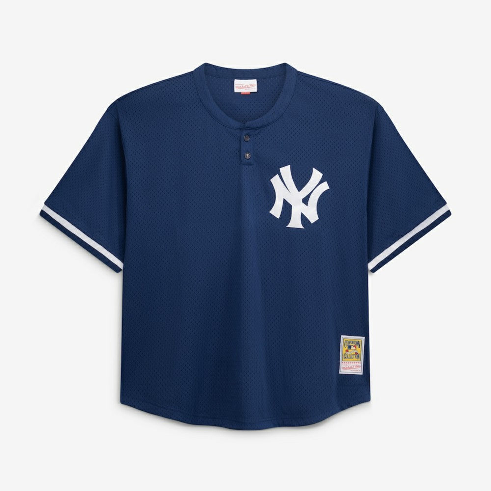 Mariano Rivera New York Yankees Mitchell & Ness Cooperstown Collection Big & Tall Mesh Batting Practice Jersey - Navy - New Era Lifestyle