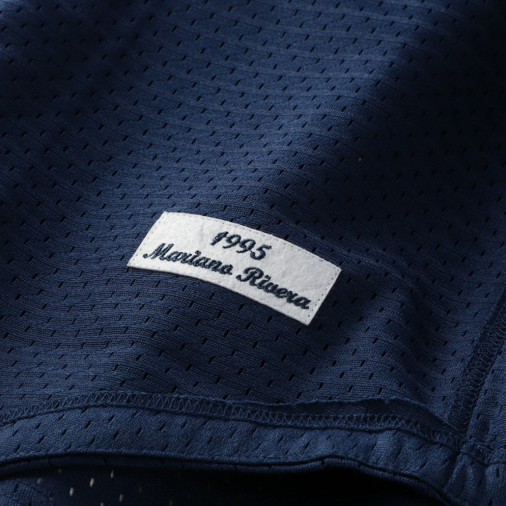 Mariano Rivera New York Yankees Mitchell & Ness Cooperstown Collection Big & Tall Mesh Batting Practice Jersey - Navy - New Era Lifestyle