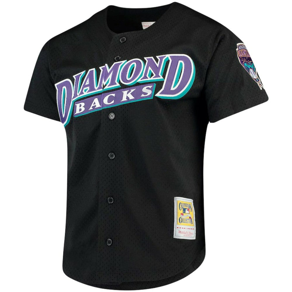 Randy Johnson Arizona Diamondbacks Mitchell & Ness Big & Tall Cooperstown Mesh Batting Practice Jersey - Black - Mitchell & Ness Sale