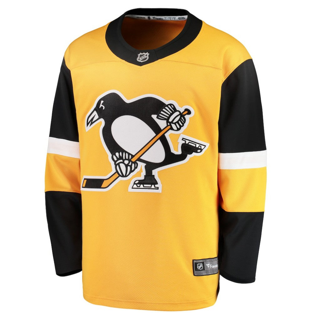 Pittsburgh Penguins Fanatics Alternate Breakaway Jersey - Gold - NHL 3273314