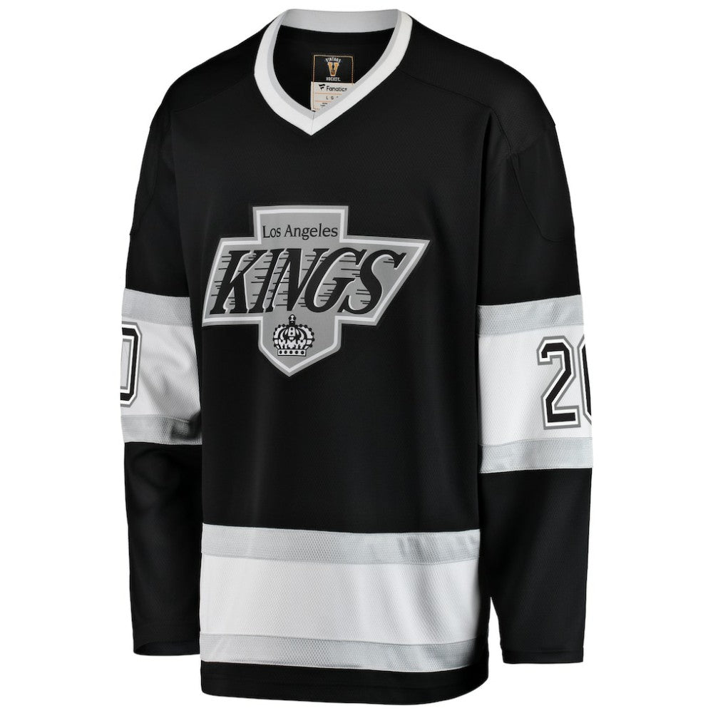 Luc Robitaille Los Angeles Kings Fanatics Premier Breakaway Retired Player Jersey - Black - NHL 3276576