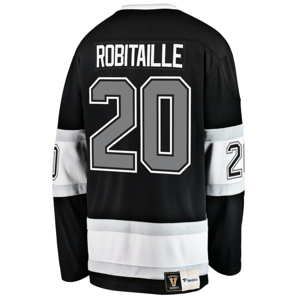 Luc Robitaille Los Angeles Kings Fanatics Premier Breakaway Retired Player Jersey - Black - NHL 3276576