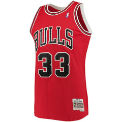 Scottie Pippen Chicago Bulls 1997/98 Big & Tall Hardwood Classics Swingman Jersey for sale Red | Mitchell & Ness discount