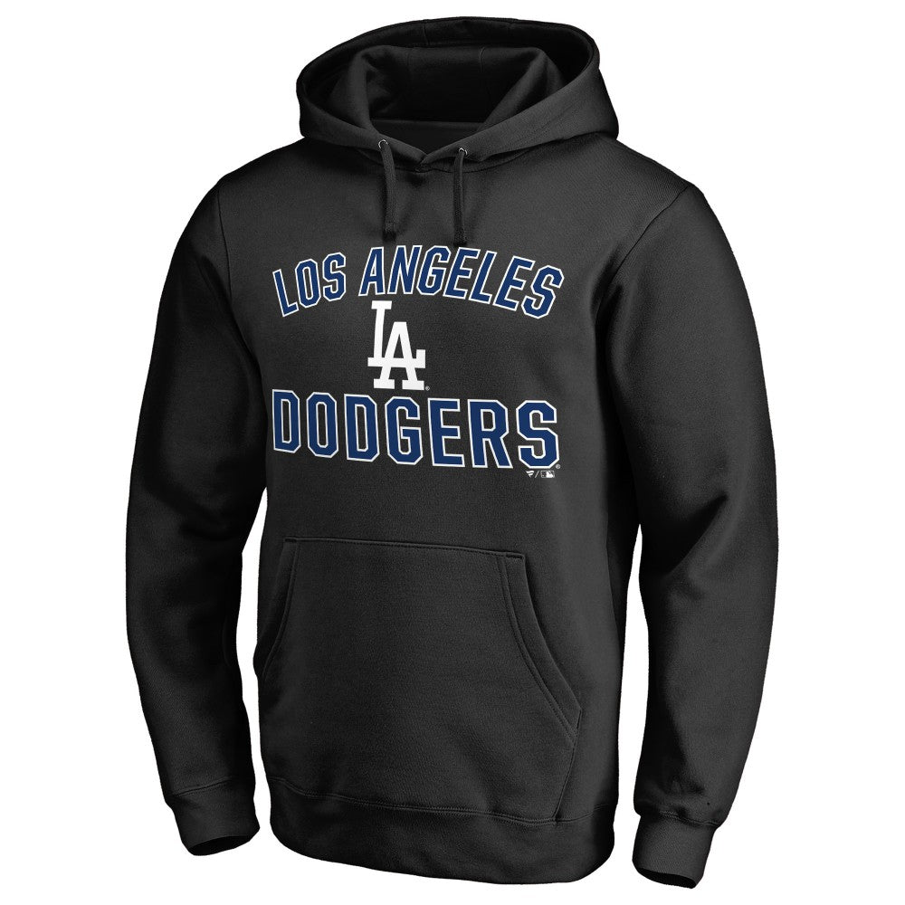 Los Angeles Dodgers Team Victory Arch Pullover Hoodie - Black - MLB Online