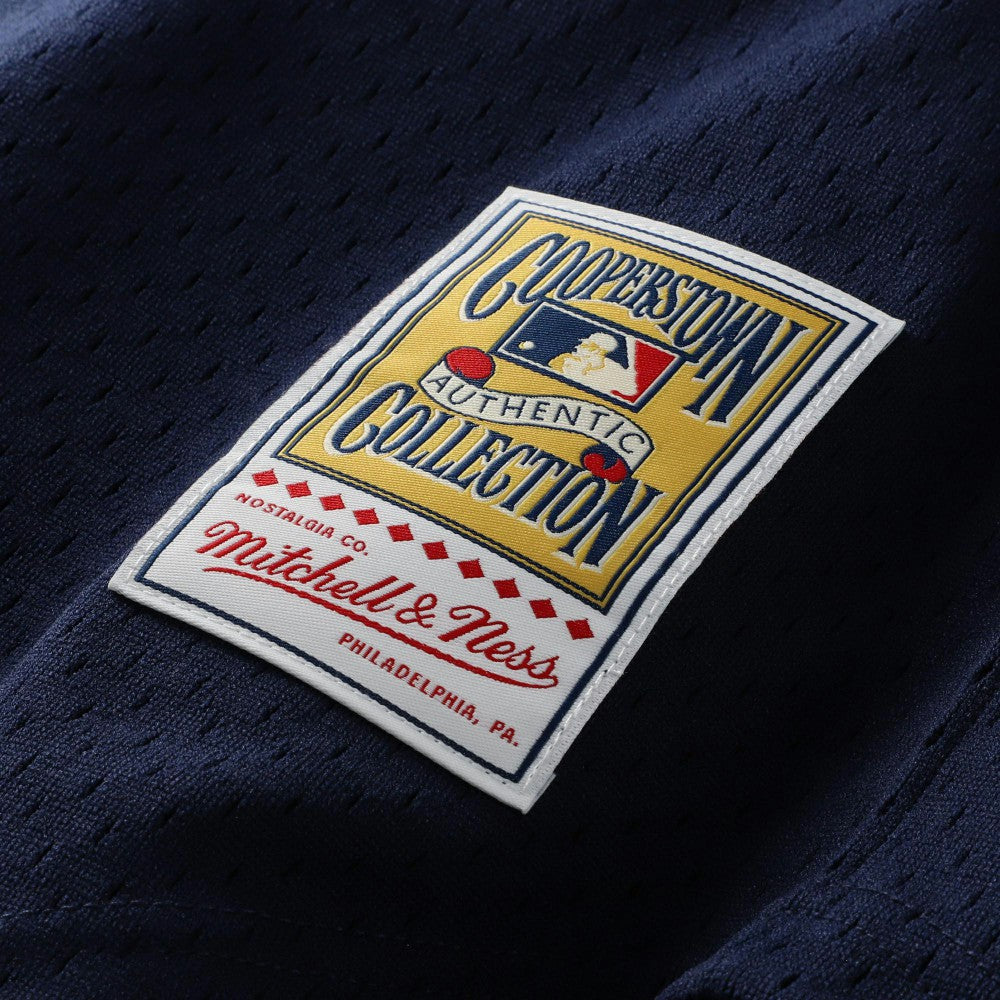 Bo Jackson California Angels Mitchell & Ness Cooperstown Collection Mesh Batting Practice Button-Up Jersey - Navy - Mitchell & Ness on Sale