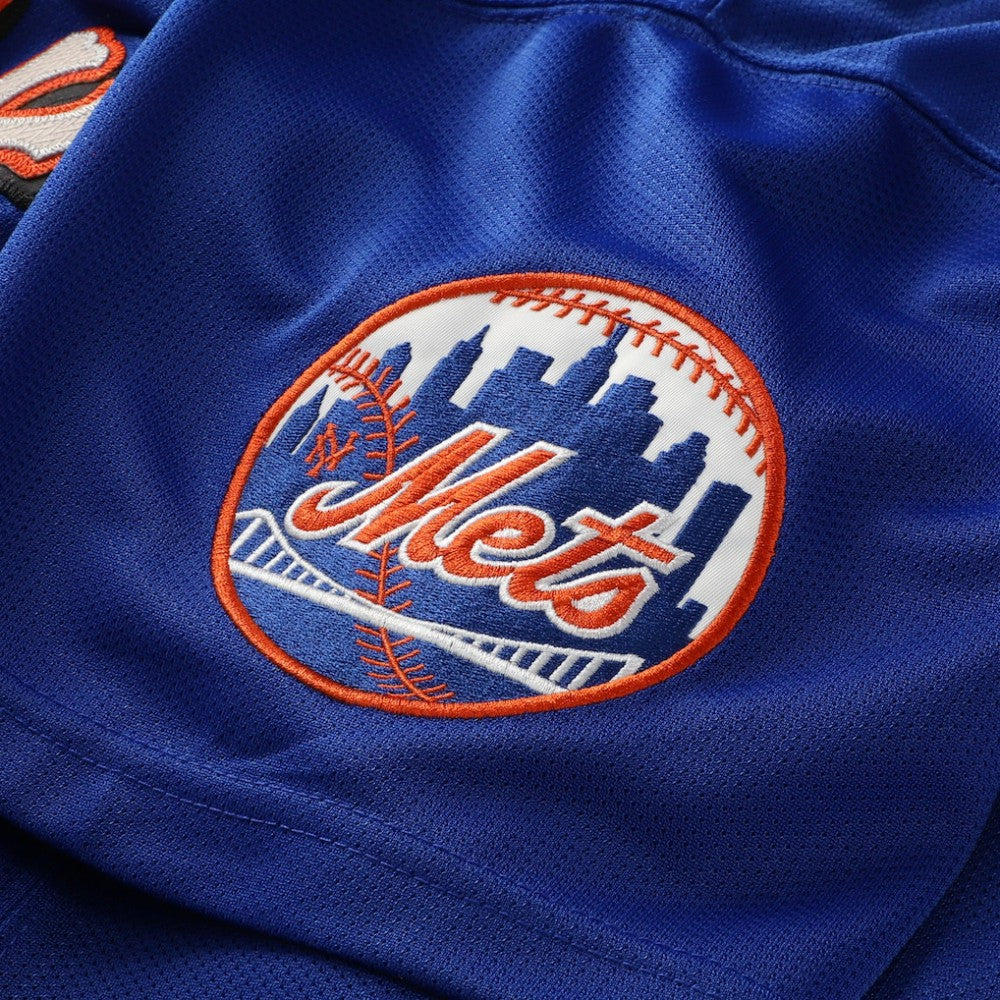 Mike Piazza New York Mets Mitchell & Ness Cooperstown Collection Mesh Batting Practice Button-Up Jersey - Royal - Mitchell & Ness Discount