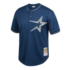 Jeff Bagwell Houston Astros Mitchell & Ness Youth Cooperstown Collection Mesh Batting Practice Jersey - Navy - Mitchell & Ness Sale
