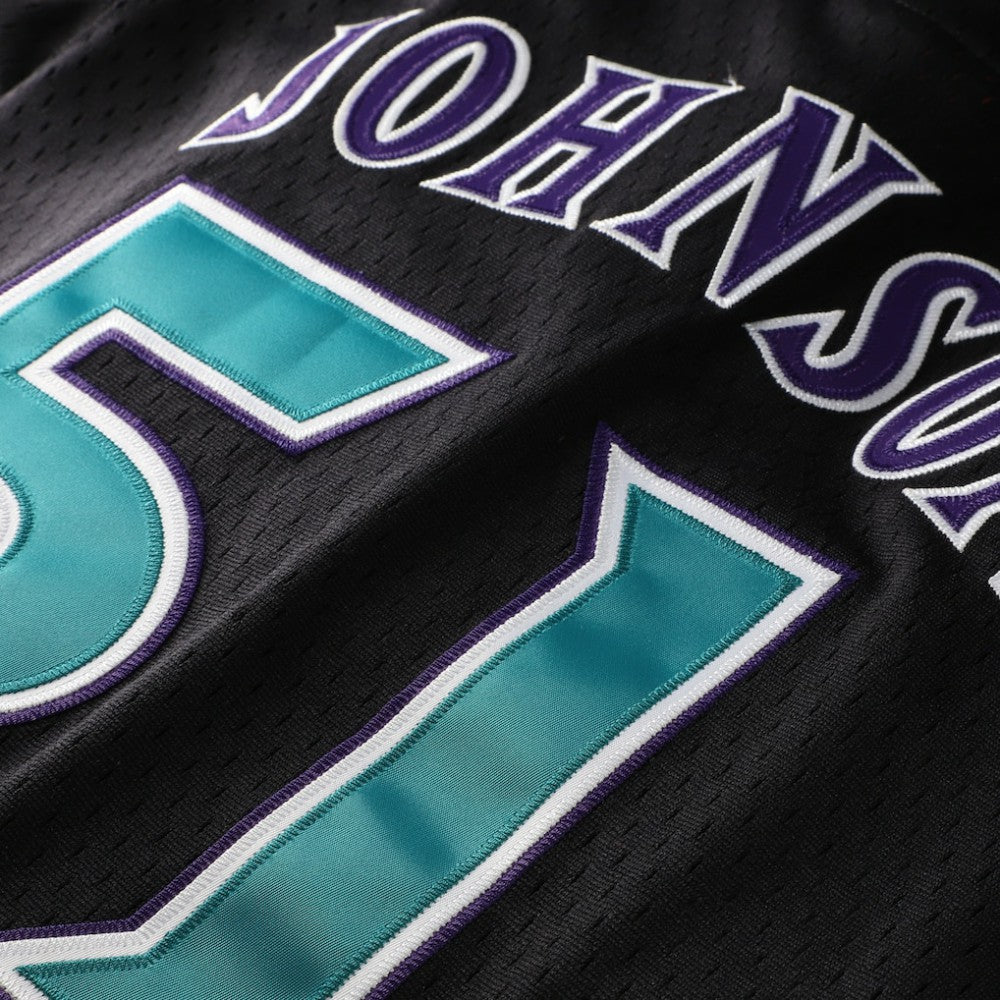 Randy Johnson Arizona Diamondbacks Mitchell & Ness Youth Cooperstown Collection Mesh Batting Practice Jersey - Black - Mitchell & Ness on Sale