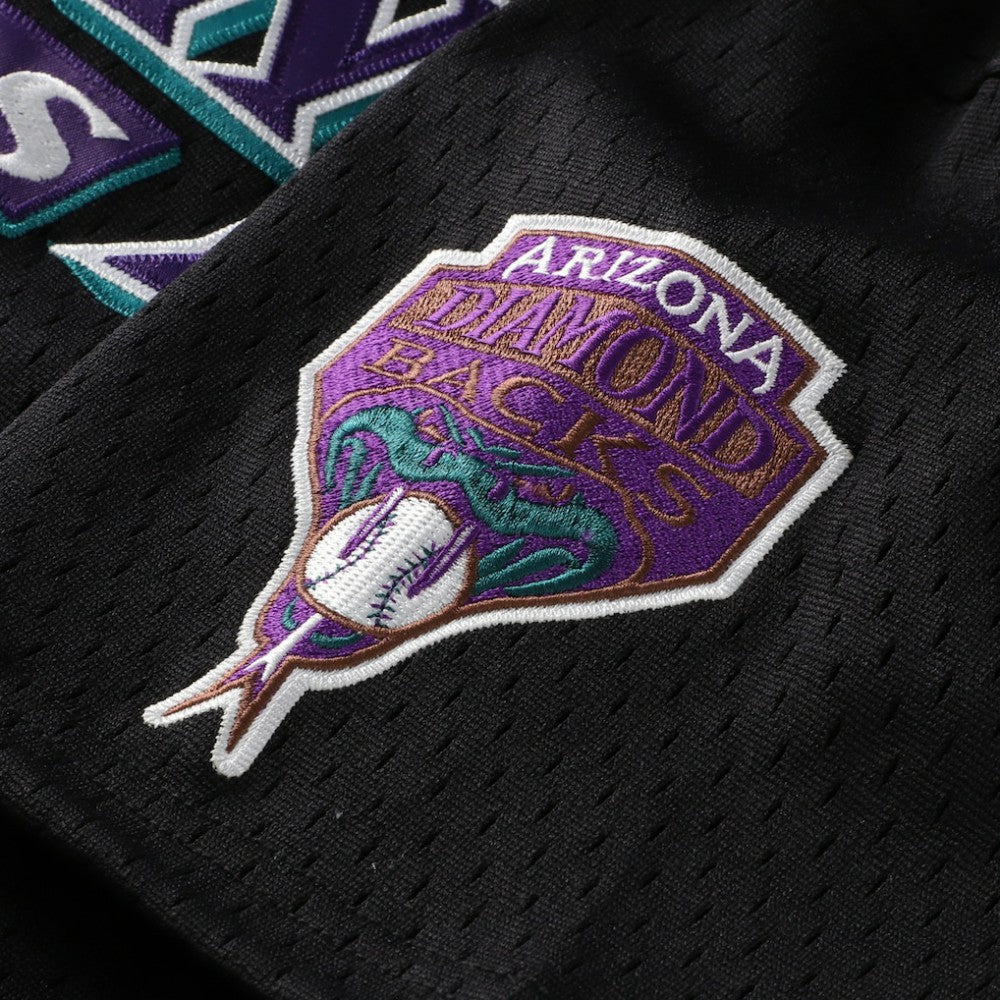 Randy Johnson Arizona Diamondbacks Mitchell & Ness Youth Cooperstown Collection Mesh Batting Practice Jersey - Black - Mitchell & Ness on Sale