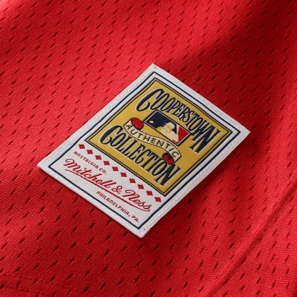 Ozzie Smith St. Louis Cardinals Mitchell & Ness Youth Cooperstown Collection Mesh Batting Practice Jersey - Navy - Mitchell & Ness Sale
