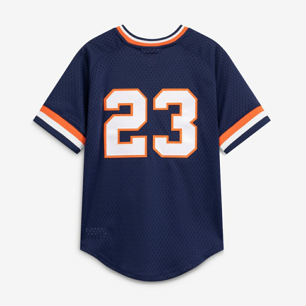 Kirk Gibson Detroit Tigers Mitchell & Ness Youth Cooperstown Collection Mesh Batting Practice Jersey - Navy - Mitchell & Ness Lifestyle
