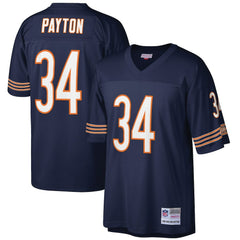 Mitchell & Ness Walter Payton Chicago Bears Big & Tall 1985 Retired Player Replica Jersey Navy