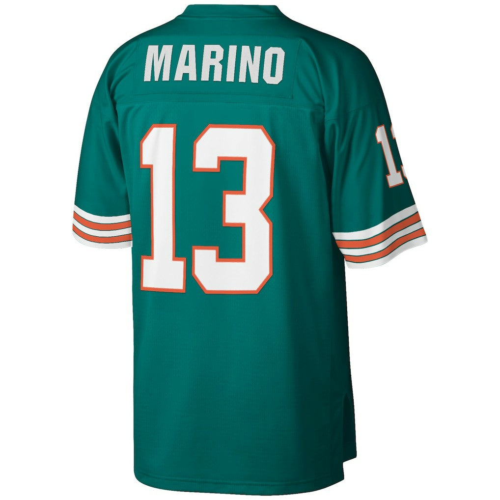 Mitchell & Ness Dan Marino Miami Dolphins Big & Tall 1984 Retired Player Replica Jersey Aqua
