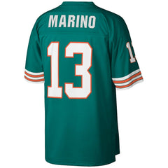 Mitchell & Ness Dan Marino Miami Dolphins Big & Tall 1984 Retired Player Replica Jersey Aqua