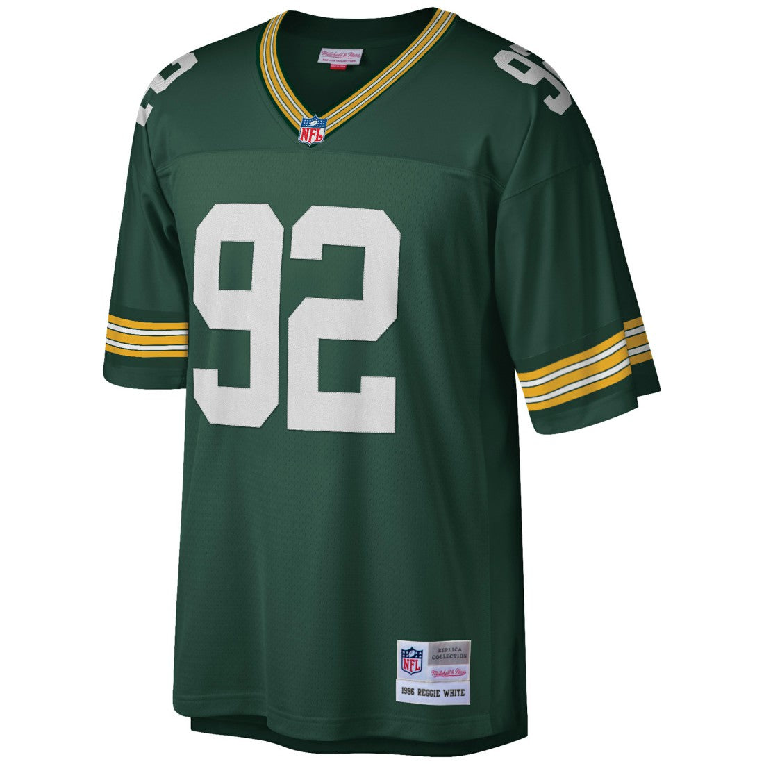 Mitchell & Ness Reggie White Green Bay Packers Big & Tall 1996 Retired Player Replica Jersey Green