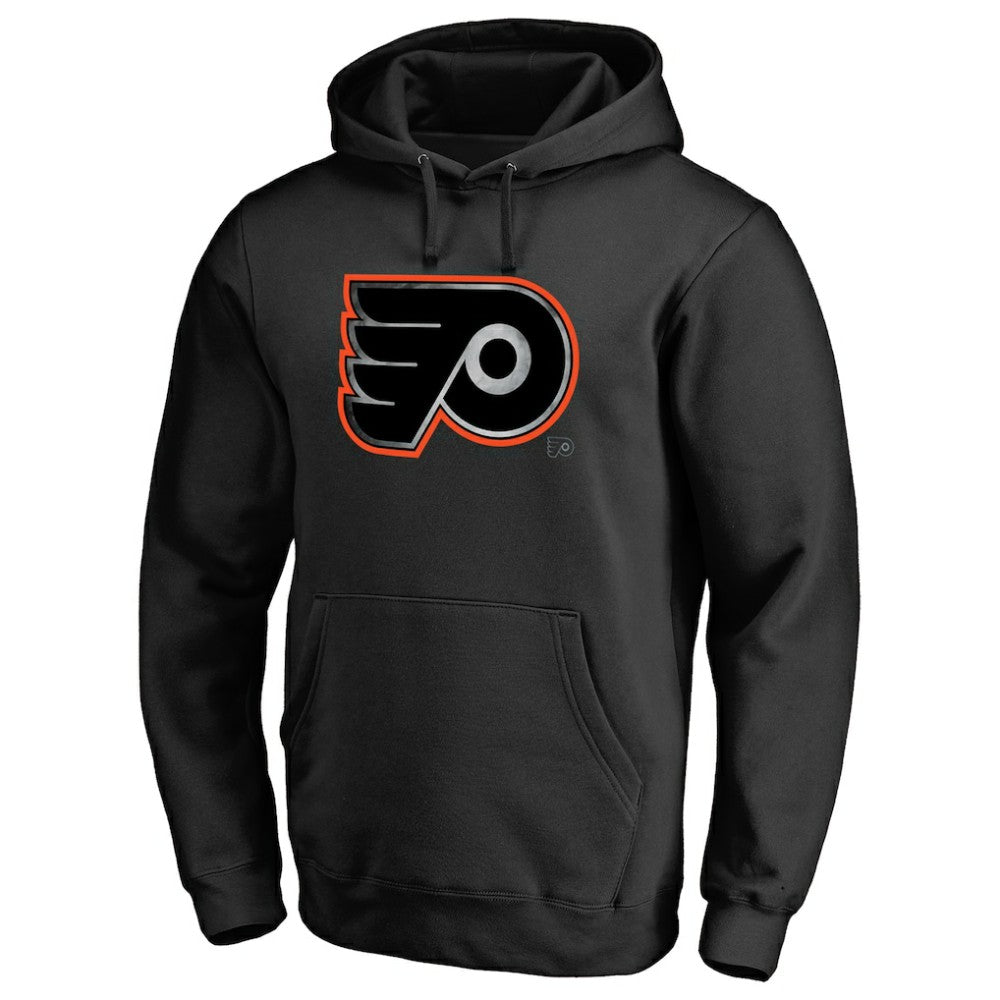Philadelphia Flyers Core Smoke Pullover Hoodie - Black - NHL 3305788