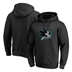 San Jose Sharks Core Smoke Pullover Hoodie - Black - NHL 3305790