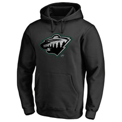 Minnesota Wild Core Smoke Pullover Hoodie - Black - NHL 3307372