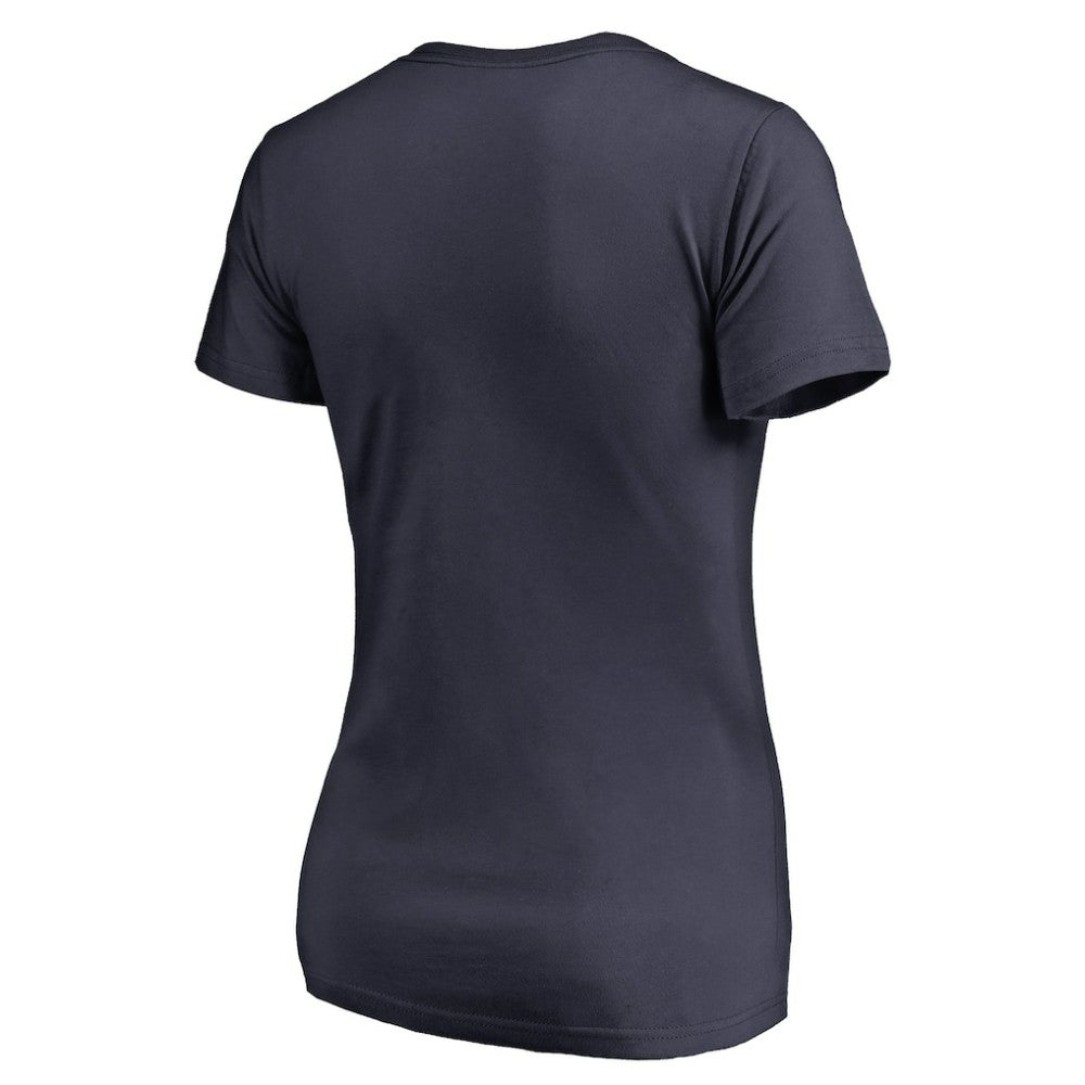 Columbus Blue Jackets Women's Team Alternate V-Neck T-Shirt - Navy - NHL 3309992