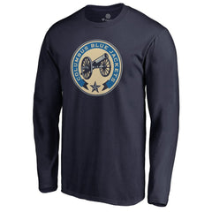 Columbus Blue Jackets Team Alternate Long Sleeve T-Shirt - Navy - NHL 3310085