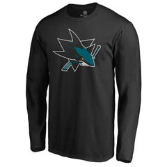 San Jose Sharks Team Alternate Long Sleeve T-Shirt - Black - NHL 3310093