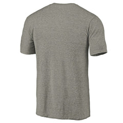 New York Knicks Primary Logo Left Chest Distressed Tri-Blend T-Shirt Gray