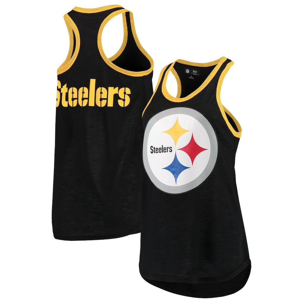 Pittsburgh Steelers G-III 4Her by Carl Banks Women's Tater Tank Top Black