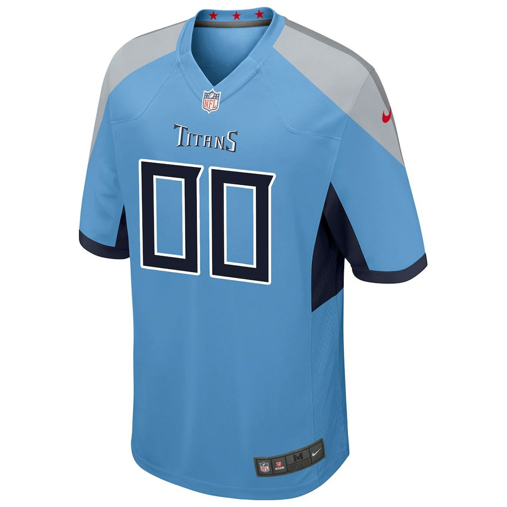 Nike Tennessee Titans Youth Alternate Custom Game Jersey Light Blue