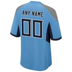 Nike Tennessee Titans Youth Alternate Custom Game Jersey Light Blue