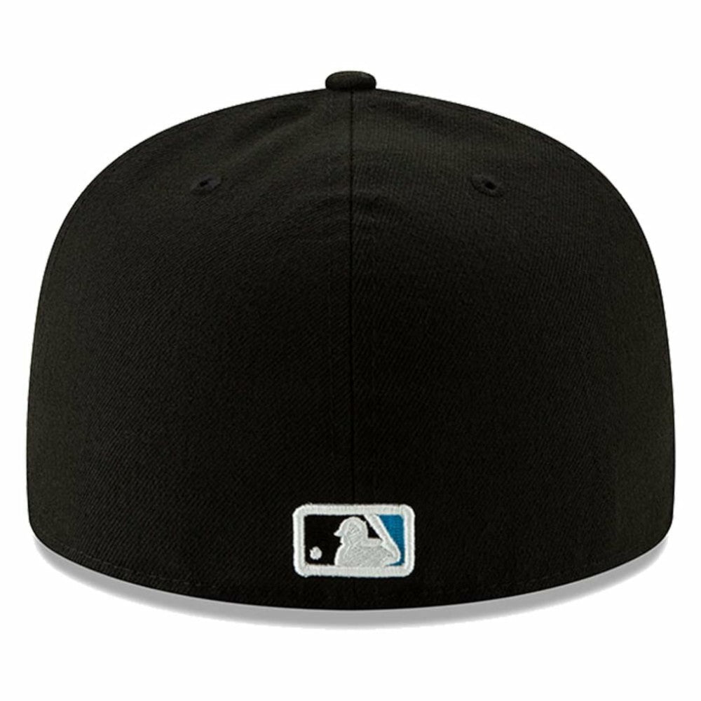 Miami Marlins New Era On-Field Authentic Collection 59FIFTY Fitted Hat - Black - New Era Sale