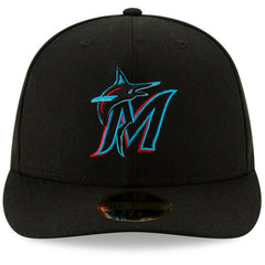 Miami Marlins New Era Authentic Collection On-Field Low Profile 59FIFTY Fitted Hat - Black - New Era on Sale