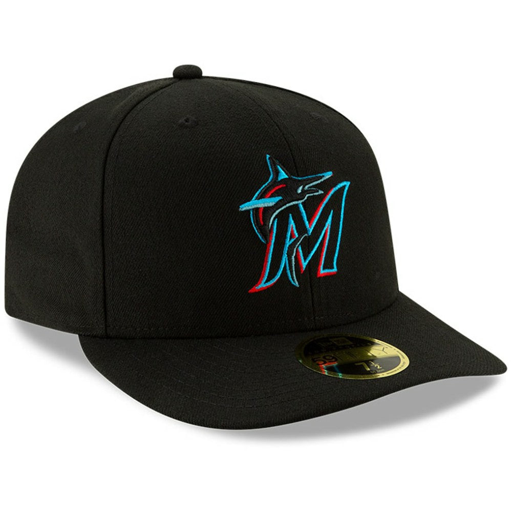 Miami Marlins New Era Authentic Collection On-Field Low Profile 59FIFTY Fitted Hat - Black - New Era on Sale