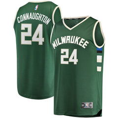 Pat Connaughton Milwaukee Bucks Fast Break Replica Jersey Icon Edition Hunter Green | Fanatics US