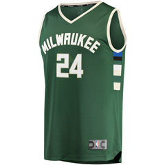 Pat Connaughton Milwaukee Bucks Fast Break Replica Jersey Icon Edition Hunter Green | Fanatics US
