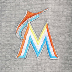 Miami Marlins Vineyard Vines Performance Sankaty Half-Zip Pullover Top - Heather Gray - MLB Online