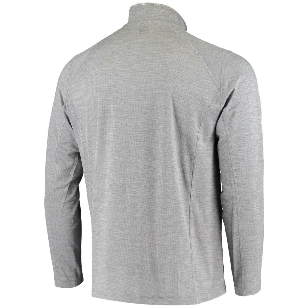 Miami Marlins Vineyard Vines Performance Sankaty Half-Zip Pullover Top - Heather Gray - MLB Online