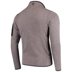 Detroit Lions Antigua Fortune Quarter-Zip Pullover Jacket Charcoal