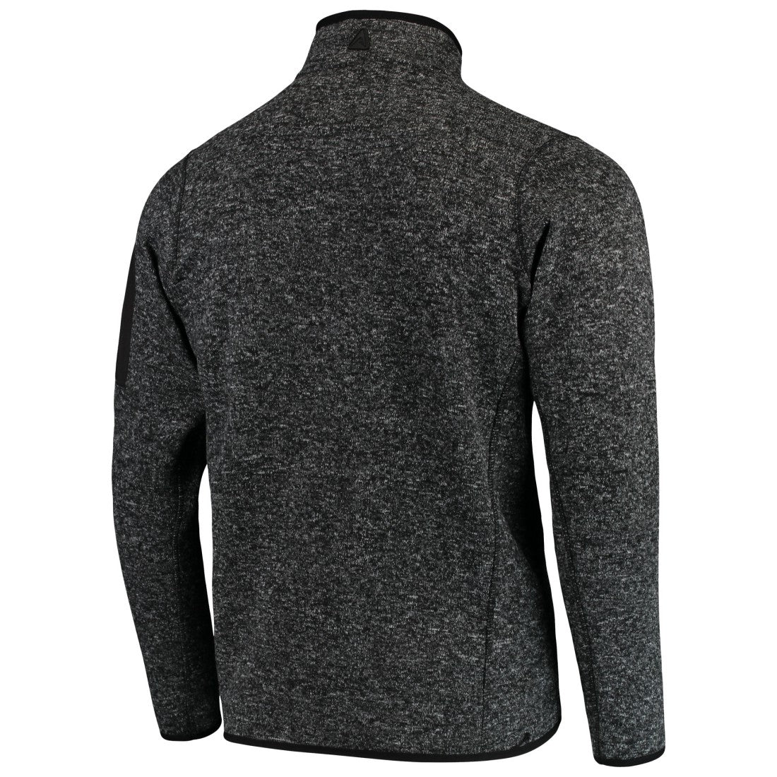 Green Bay Packers Antigua Fortune Quarter-Zip Pullover Jacket Heather Black