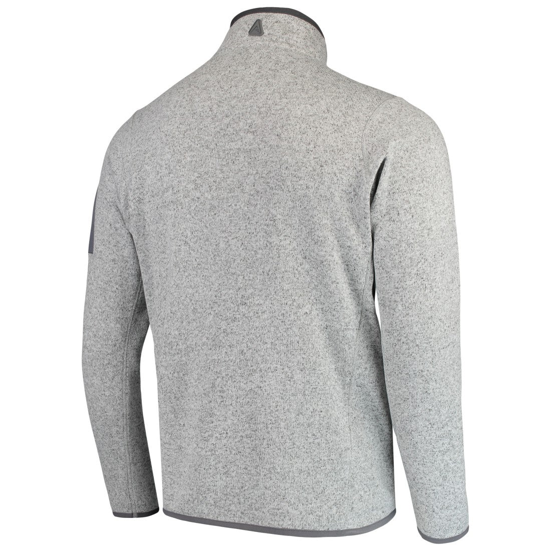 Tampa Bay Buccaneers Antigua Fortune Quarter-Zip Pullover Jacket Heather Black