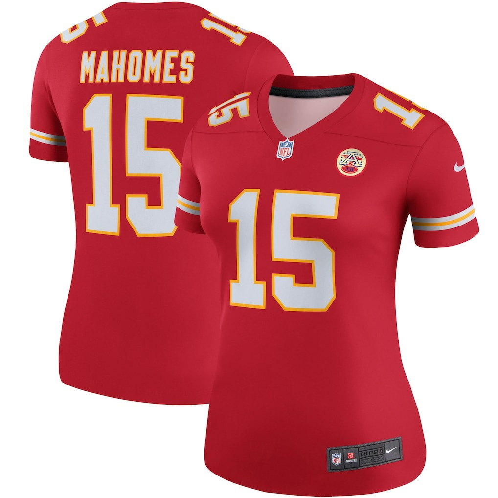 Nike Patrick Mahomes Kansas City Chiefs Women's Legend Player Performance Top Red