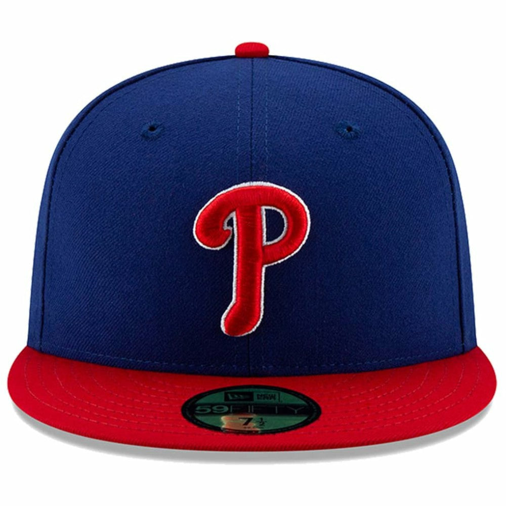 Philadelphia Phillies New Era Alternate Authentic Collection On-Field 59FIFTY Fitted Hat - Royal/Red - New Era Online