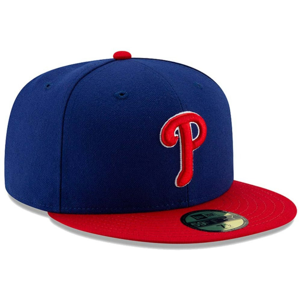 Philadelphia Phillies New Era Alternate Authentic Collection On-Field 59FIFTY Fitted Hat - Royal/Red - New Era Online